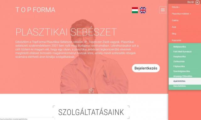 topforma-hero-es-menu-weboldal-keszites-webfejlesztes