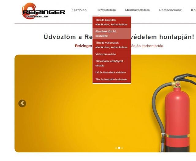 reizinger-menu-weboldal-keszites