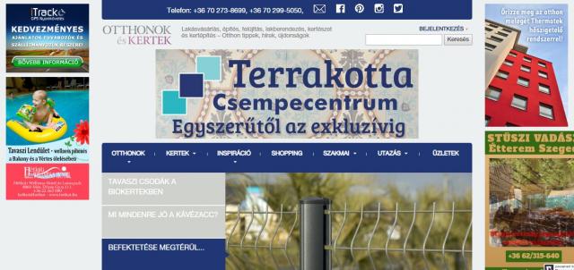Otthonok és kertek magazin
